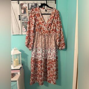 Shein midi dress size 1xl